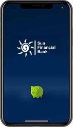 Sun Financial Mobile Sun Financial Mobile intro screen